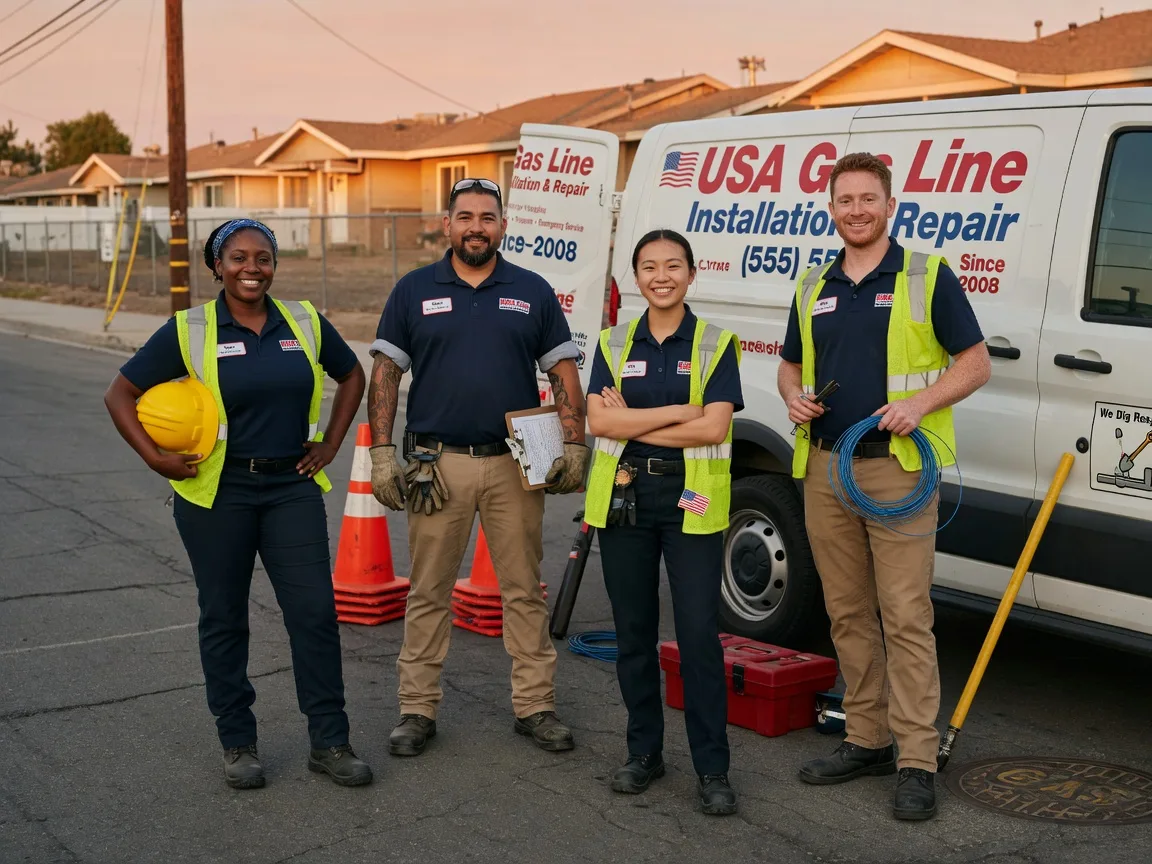 Gas Line Installation company in Wells Tannery, PA